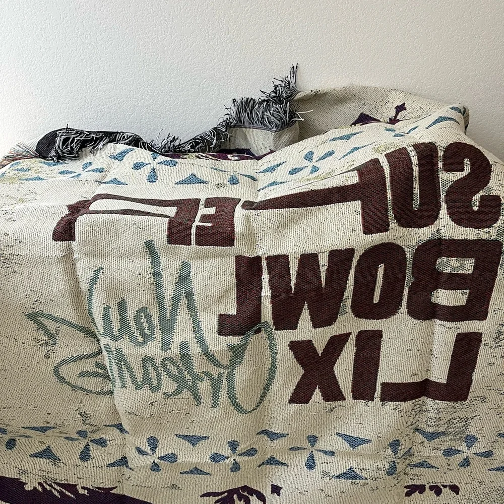 Super Bowl LIX New Orleans Tapestry Blanket